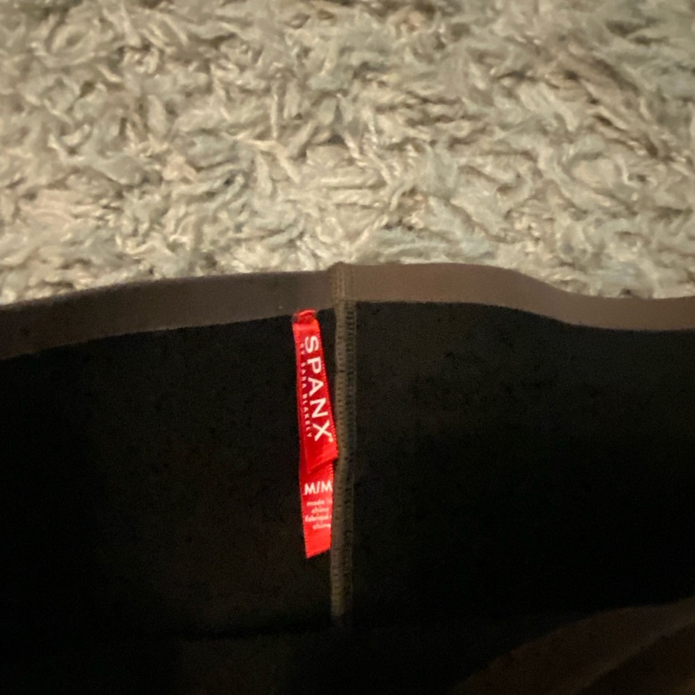 Spanx Women's Brown High-Waisted Leggings Size Medium - Picture 3 of 5